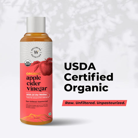 Wellbeing Nutrition Organic Himalayan Apple Cider Vinegar with Mother - 500ml - Image 3