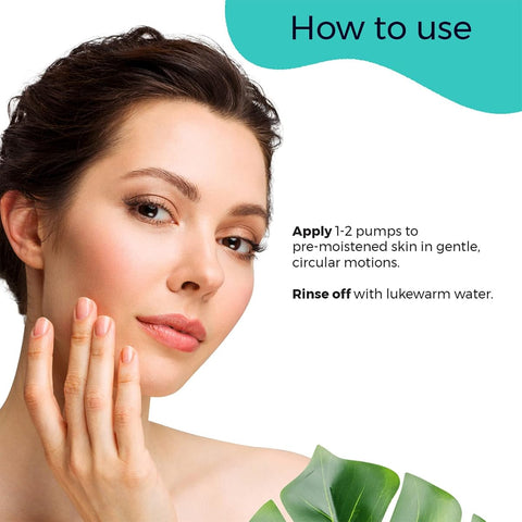 Pilgrim Volcanic Lava Ash Foaming Face Wash, Oil Control, 120ml - Image 4