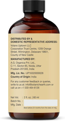 Botanic Hearth Castor Oil | Usda |100% Pure & Hexane Free | Cold Pressed | Growth For Eyelashes, Eyebrows, Hair | With Eyebrow & Eyelash Brush | 60 Ml | Visit The Botanic Hearth Store