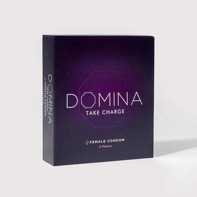 Pee Safe Domina Female Condoms - Inner Contraceptive, 2 Pack