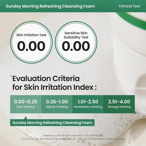 AXIS-Y Sunday Morning Refreshing Cleansing Foam - pH 5.5 Deep Cleanser, 120ml - Image 4