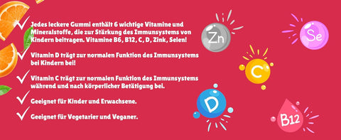 Chewy Vites Kids Immune Support Gummies 60's