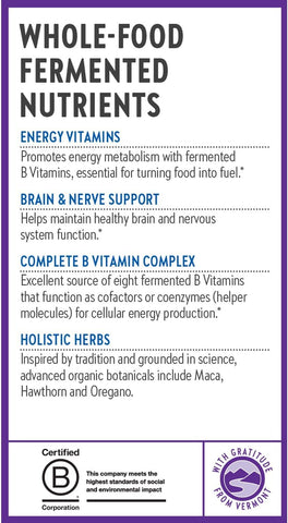 NEW CHAPTER Fermented Vitamin B Complex, 30 Count