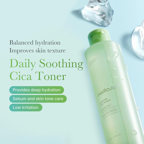 Medicube Exosome Cica Toner - Low Irritation, Sebum Care, 210ml - Image 2