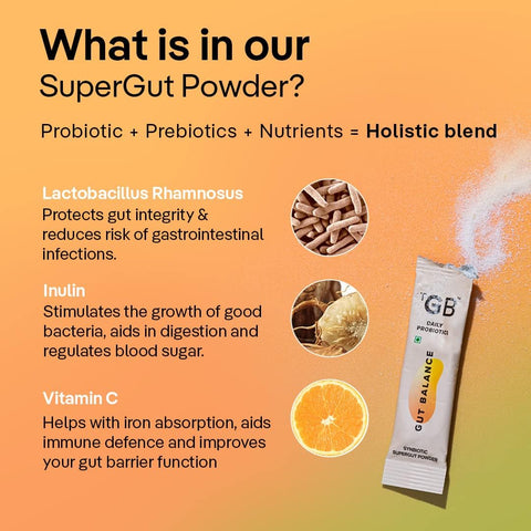 The Good Bug Gut Balance Synbiotic Sticks with Probiotics & Inulin - 30 Pack - Image 4