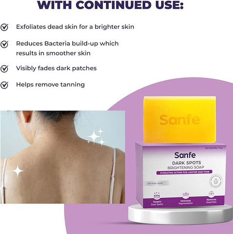 Sanfe Dark Spots Brightening Soap 75G