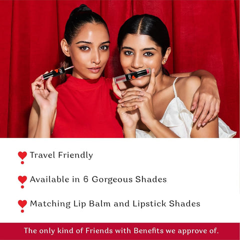 Color Cupid Redreign LB5 Lip Balm + Liquid Lipstick Duo - Image 5