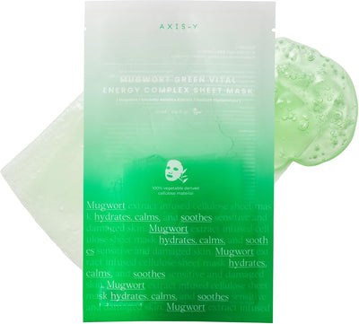 AXIS-Y Mugwort Green Vital Energy Complex Sheet Mask - 27ml