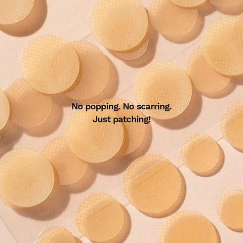 Pee Safe Hydrocolloid Acne Relief Patches with Neem & Calendula Oil - 30 Pack - Image 3