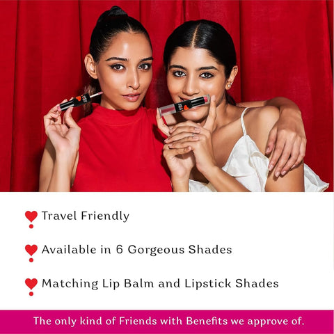 Color Cupid Flirtfuchsia LB3 Lip Balm + Liquid Lipstick Duo - 2-in-1 - Image 5