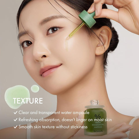 Dr.Ceuracle Vegan BHA & Matcha Face Serum - Exfoliating & Detoxifying - 30ml - Image 3