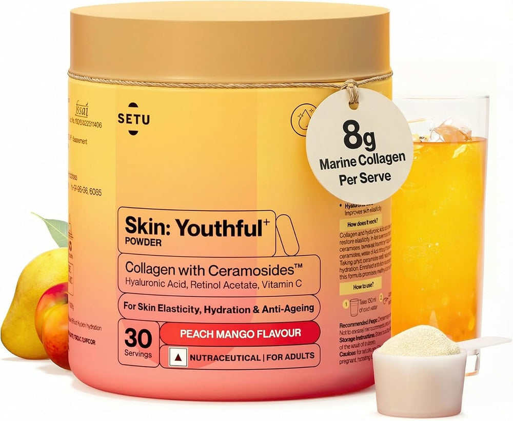 SETU Skin Youthful Marine Collagen Powder with Ceramosides - 210g