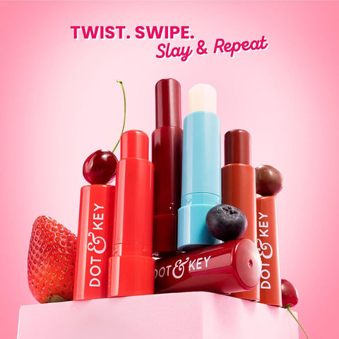Dot & Key SPF 50 Strawberry Red Hydrating Lip Balm - 4.5 gm - Image 8