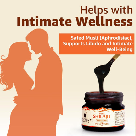 Upakarma Shilajit with Safed Musli Resin - Ayurvedic Supplement, 10g - Image 4