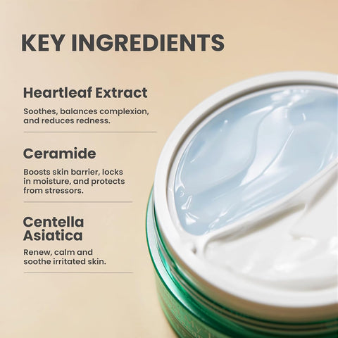 AXIS-Y Cera-Heart My Type Duo Face Moisturiser - Dual Cream with Heartleaf & Ceramide, 60ml - Image 3