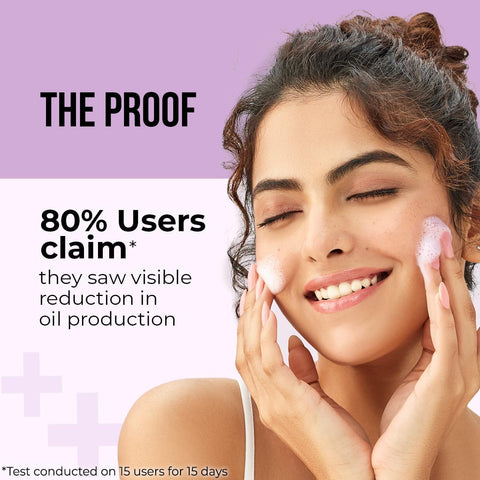 Dr. Sheth's Neem & 1% Salicylic Acid Face Wash - Deep Cleanser, 100g - Image 6