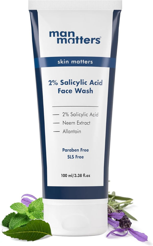 Man Matters Face Wash for Men with 2% Salicylic Acid - 100ml
