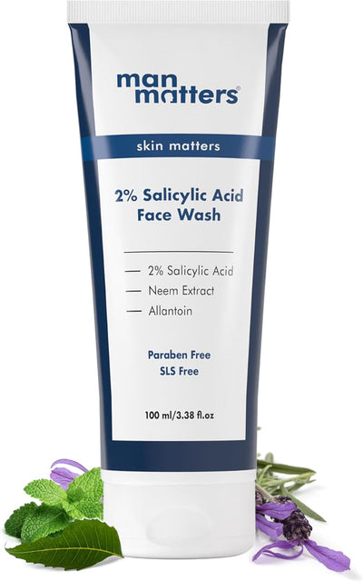 Man Matters Face Wash for Men with 2% Salicylic Acid - 100ml
