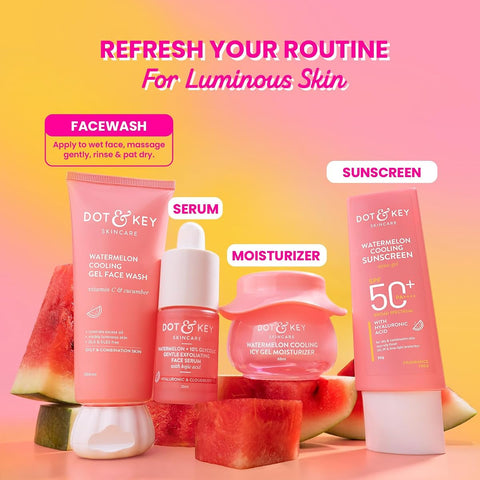 Dot & Key Watermelon Superglow Facial Gel Cleanser - 100ml - Image 6