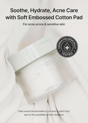 CELIMAX Ji Woo Gae CICA BHA Blemish Toner Pad