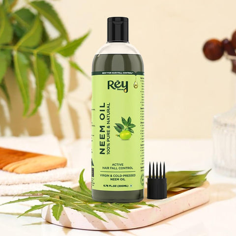 ReyNaturals Cold-Pressed Neem Oil for Hair and Skin - 200ml - Image 7