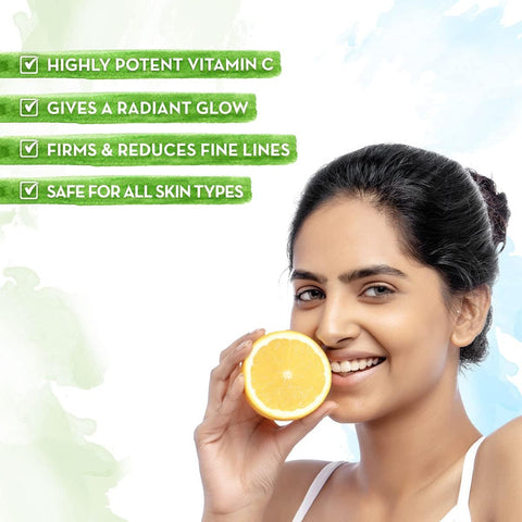 Mamaearth Skin Illuminate Face Serum with Vitamin C & Turmeric - 15g - Image 3