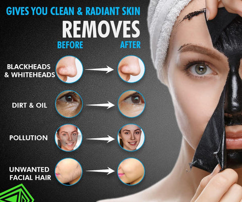 Urban Gabru Charcoal Peel Off Mask with Activated Bamboo Charcoal - 120g - Image 6