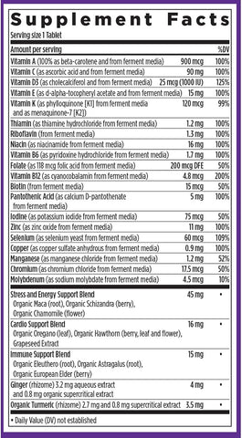 New Chapter Every Man's One Daily Multivitamin - 72 Vegetarian Tablets - Image 3