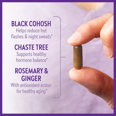 New Chapter Estrotone Menopause Supplement - Herbal Balance, 60 Vegetarian Capsules - Image 6