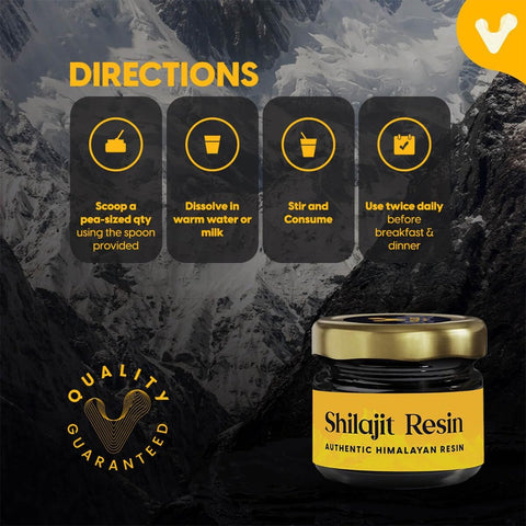 Valeo Himalayan Shilajit Resin - Pure Herbal Boost, 40g - Image 5