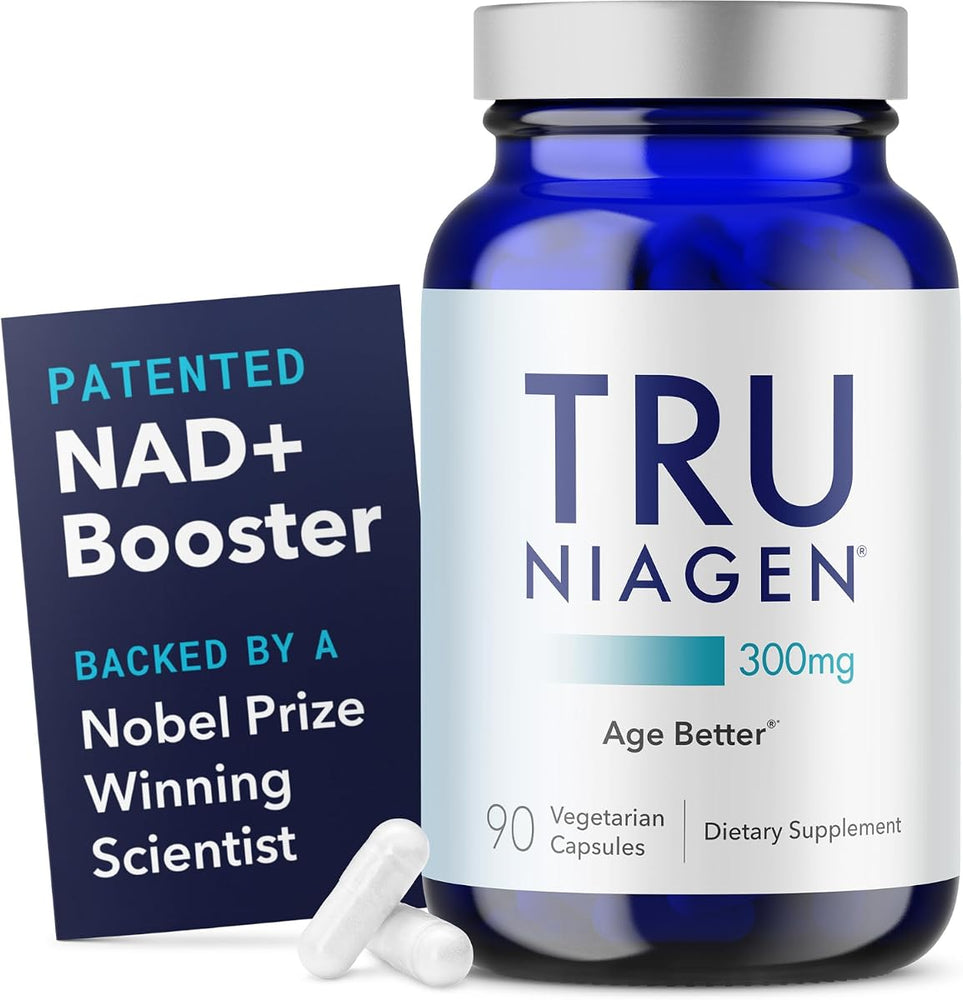 TRU NIAGEN 300mg NAD+ Boosting Capsules - Nicotinamide Riboside - 90 Count