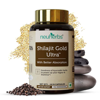 Neuherbs Shilajit Gold Ultra - 60 Capsules