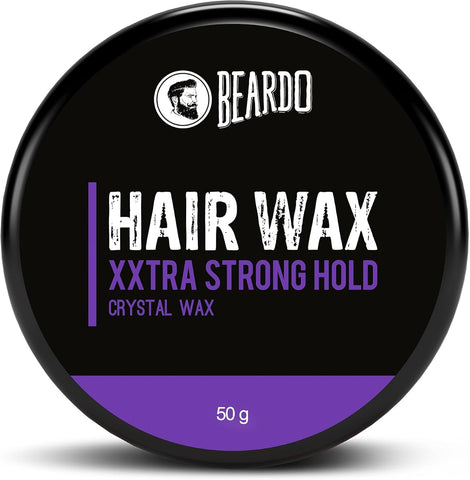 Beardo XXtra Strong Hold Hair Wax - Extra Stronghold Glossy Finish, 50g