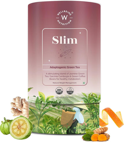 Wellbeing Nutrition Slim Adaptogenic Green Tea 40 Gms