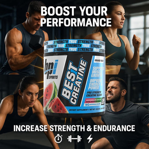BPI Sports Creatine Powder - Watermelon Cooler, 300g, 50 Servings - Image 4