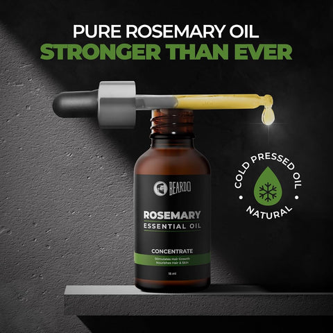 Beardo Rosemary Essential Oil - Pure, Nourishing Blend - 15ml - Image 2