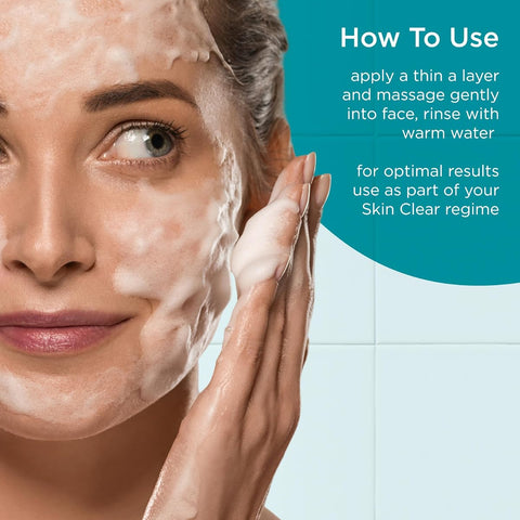 Dr. Organic Skin Clear Deep Cleansing Face Wash with Tea Tree & Salicylic Acid - 125ml - Image 5