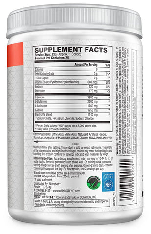 XTEND ORIGINAL BCAA STRAWBERRY KIWI