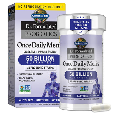 Garden Of Life Dr Formulated Probiotics Once Daily Mens 30 caps