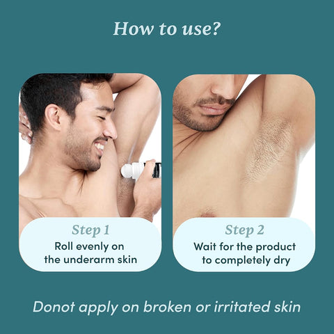 Man Matters Underarm Deodorant Roll-On with Lactic Acid & Aloe Vera - 50ml - Image 4