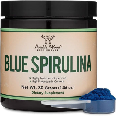 Double Wood Blue Spirulina Powder 30Gm
