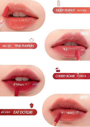 Rom&Nd Juicy Lasting Tint Shade 13 'Eat Dotori' - 5.5g Lip Colour - Image 4