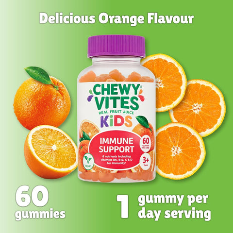Chewy Vites Kids Immune Support Gummies - Vegan, No Nasties - 60 Count - Image 2