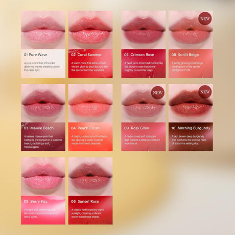 Shaishaishai Sun-Kissed Plump Lip Balm - Glossy Peach Crush - 4g - Image 4