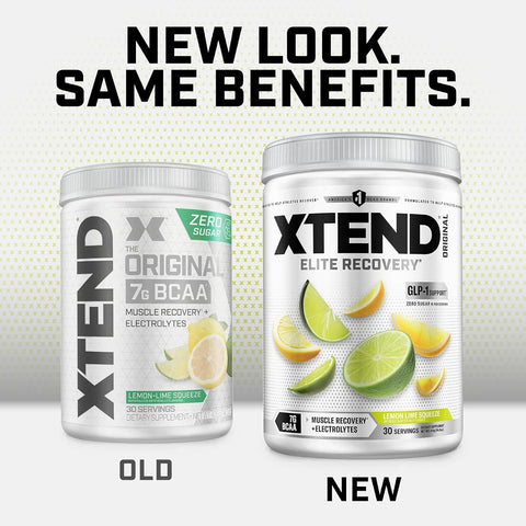 XTEND Original BCAA Powder - Lemon Lime Squeeze - Zero Calorie, 30 Servings - Image 3