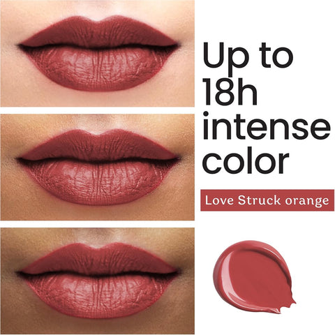 Color Cupid LongStay Liquid Lipstick - Orange LL10, Hyaluronic Acid - 4ml - Image 3
