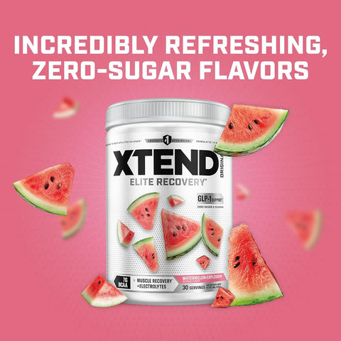 XTEND Original BCAA Powder - Watermelon Explosion, Zero Calorie, 30 Servings - Image 5