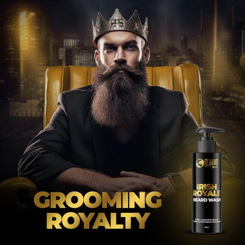 Beardo Prive Irish Royale Beard Wash - 100ml - Image 2