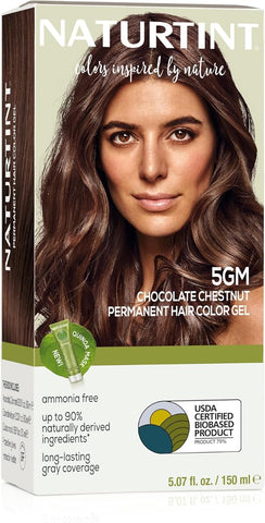Naturtint Hair Colour 5.7-Light Choco Chestnut - Ammonia-Free, 170ml
