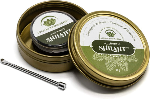 Lotus Blooming Herbal Shilajit Resin - Gold Grade Himalayan, 10g - Image 7